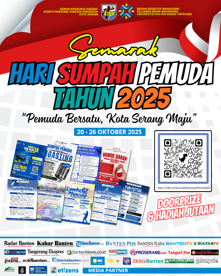 DPD KNPI Kota Serang Berkolaborasi dengan BEM Untirta Gelar Semarak Hari Sumpah Pemuda 2025